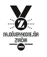 Najdôveryhodnejšia značka roka 2018